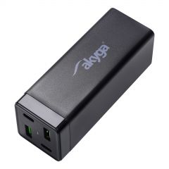 Caricatore USB AK-CH-17 Charge Brick 2x USB-A + 2x USB-C PD 5-20 V / max 3.25A 65W Quick Charge 4+