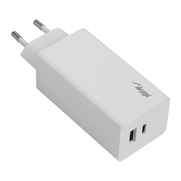 Akyga AK-CH-20 100 W USB-C and USB-A GaN autoicabatterie