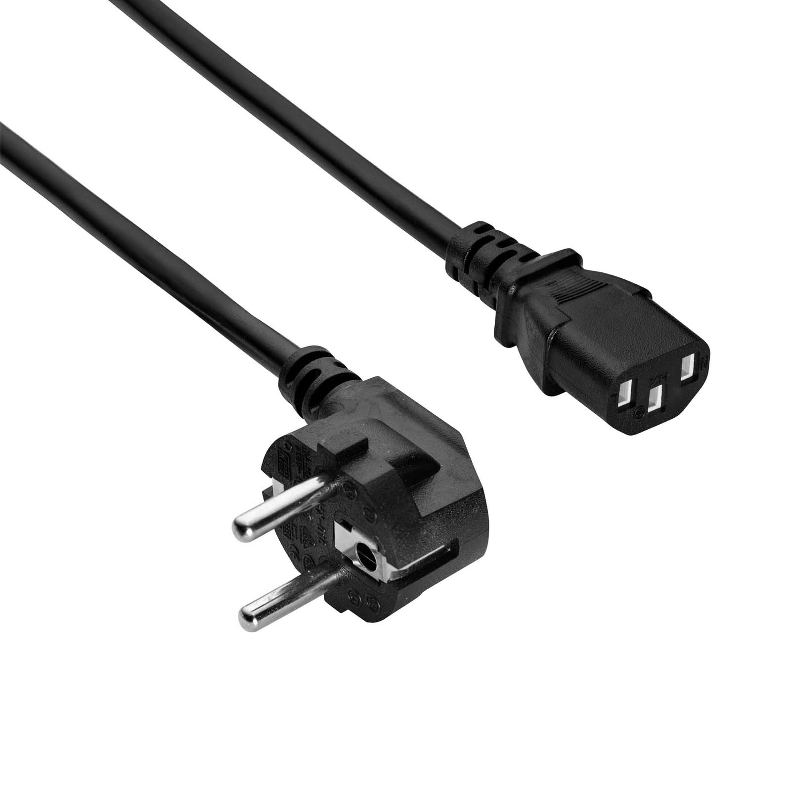 main_image Power PC Cavo CEE 7/7 / IEC C13 AK-PC-106A CCA 3x0.75mm² 3m