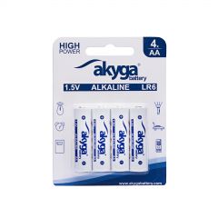 Batteria alcalina AA LR6 Akyga AKY2068 1.5V / 3050mAh 4pcs