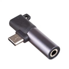 Adattatore AK-AD-62 USB type C / USB type C / Jack 3.5mm