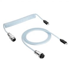 Coiled Aviator Cable USB type C / USB type C 3m AK-USB-49