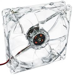 4 LED 120mm 3-pin rosso AW-12B-BR Ventilatore