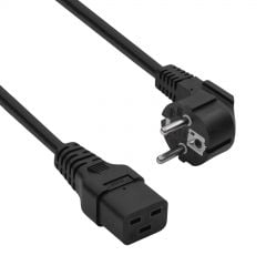 Cavo di alimentazione CEE 7/7 / IEC C19 AK-UP-01S CU 3x1.5mm² 1.8m