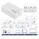 additional_image Caricabatterie AK-CH-25 USB-A + 3x USB-C PD 5-28V / max. 5A 140W Quick Charge 3.0 GaN