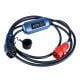 additional_image Cavo per auto elettriche AK-EC-22 CEE 5pin / Type2 LCD Trifase 32A 22kW 5m